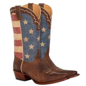 Shyanne Women's American Flag Cowgirl Boots Size 9